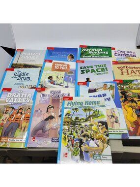 McGraw-Hill Leveled Readers Grade 5 Lot of 13 Paired Readers - BK094